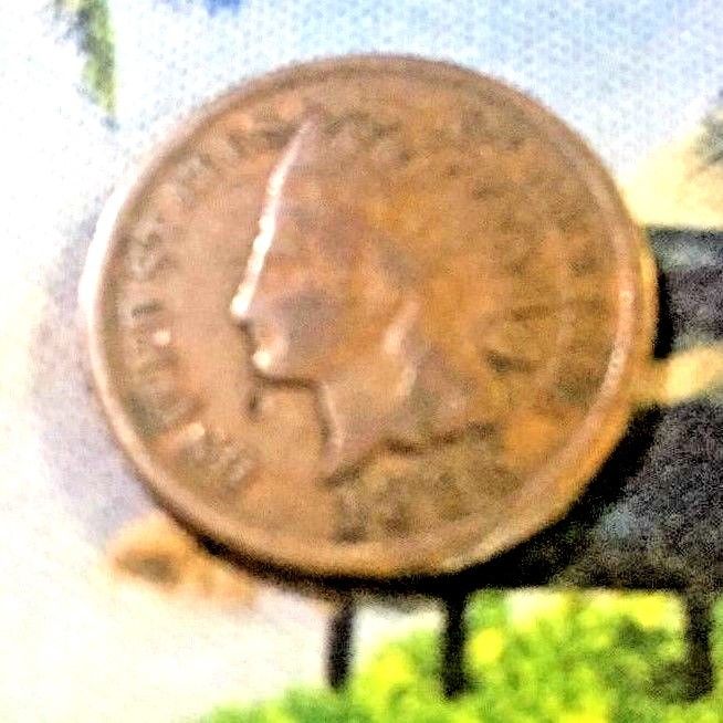 1895 INDIAN HEAD Cent.
