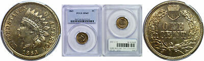 1863 Indian Head Cent PCGS MS-65