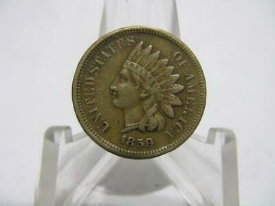 VERY RARE 1859   INDIAN PENNY  VERY VERY RARE COIN  XF+  nfm145