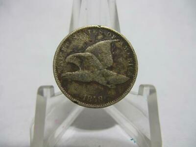 VERY RARE 1858 FLYING EAGLE PENNY  VERY NICE VERY FINE RARE COIN   nmf144