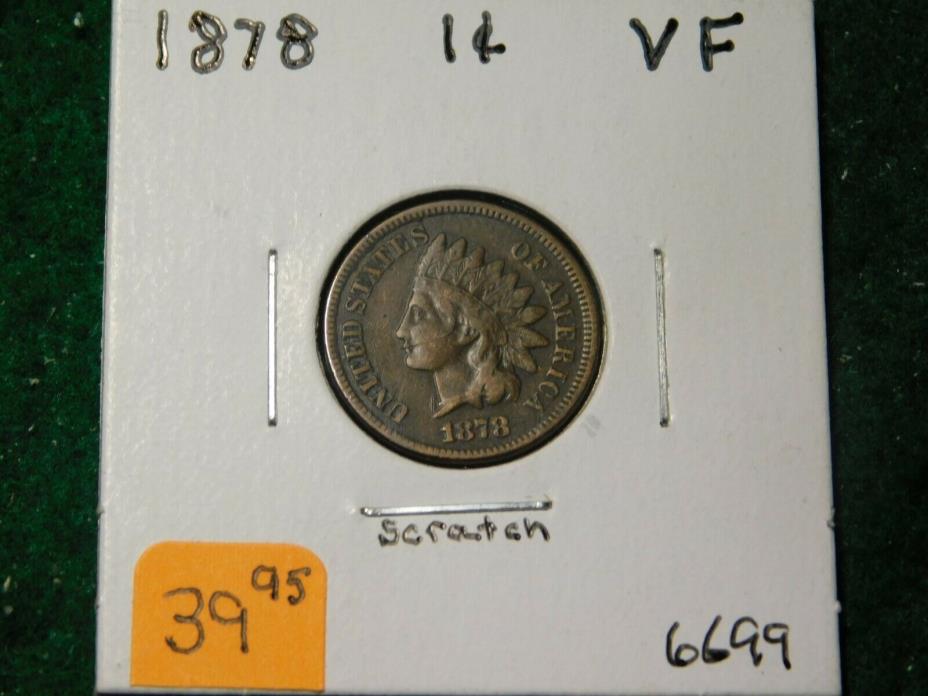 1878    Indian Head Cent