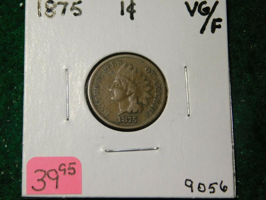 1875    Indian Head Cent