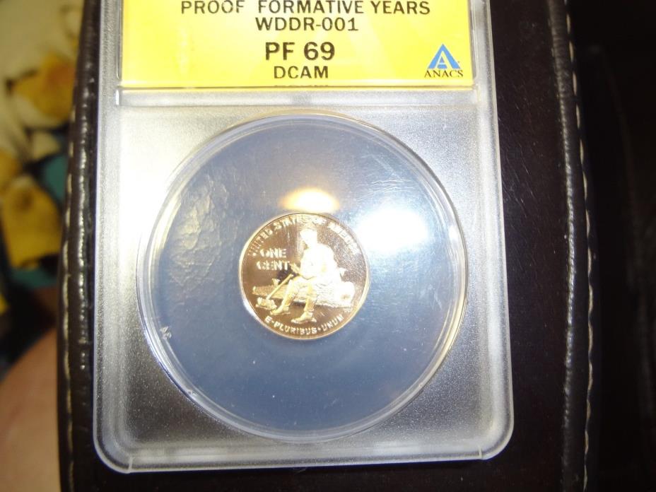 2009 S RARE DOUBLED  DIE WDDR 001 ANACS GRADED PR 69 D CAM ( VERY FEW EXIST )