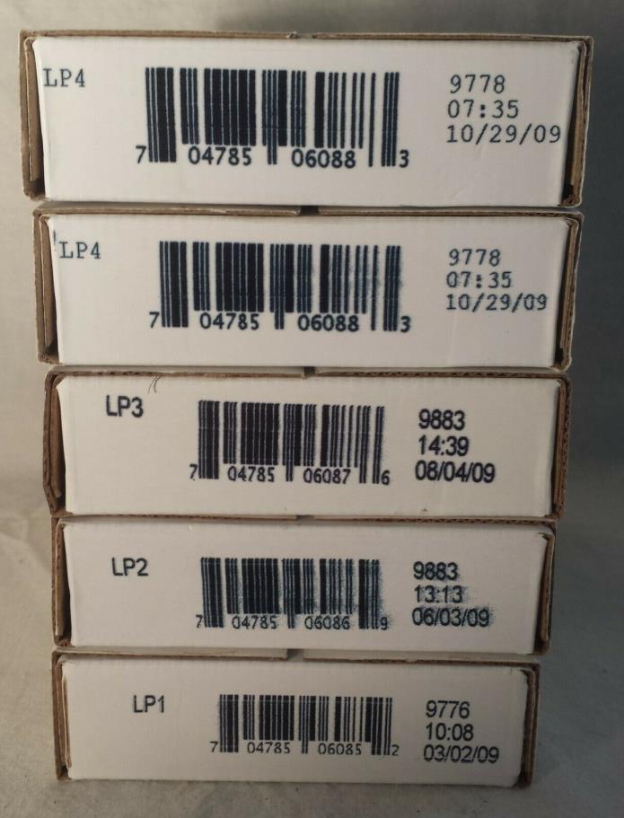 2009 P&D LINCOLN CENT ROLLS LP1/LP2/LP3 and 2 LP4  sealed US MINT BOX