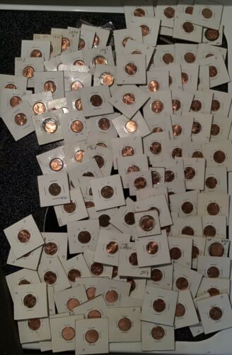 86 2009 P D Lincoln Cent Penny Lot Uncirculated And 38 Copper Pennies Unc.