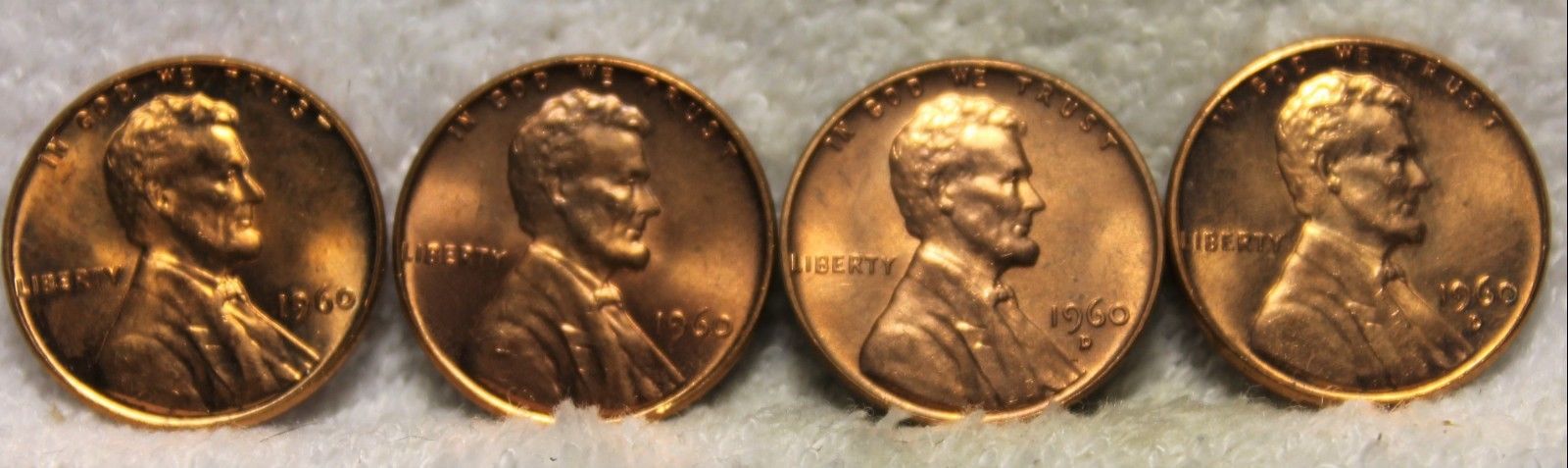 1960 P&D small & large date