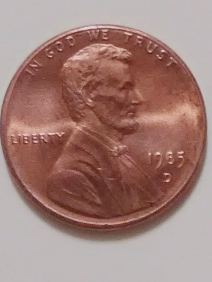 1985D Lincoln Memorial Doubled Die Obverse