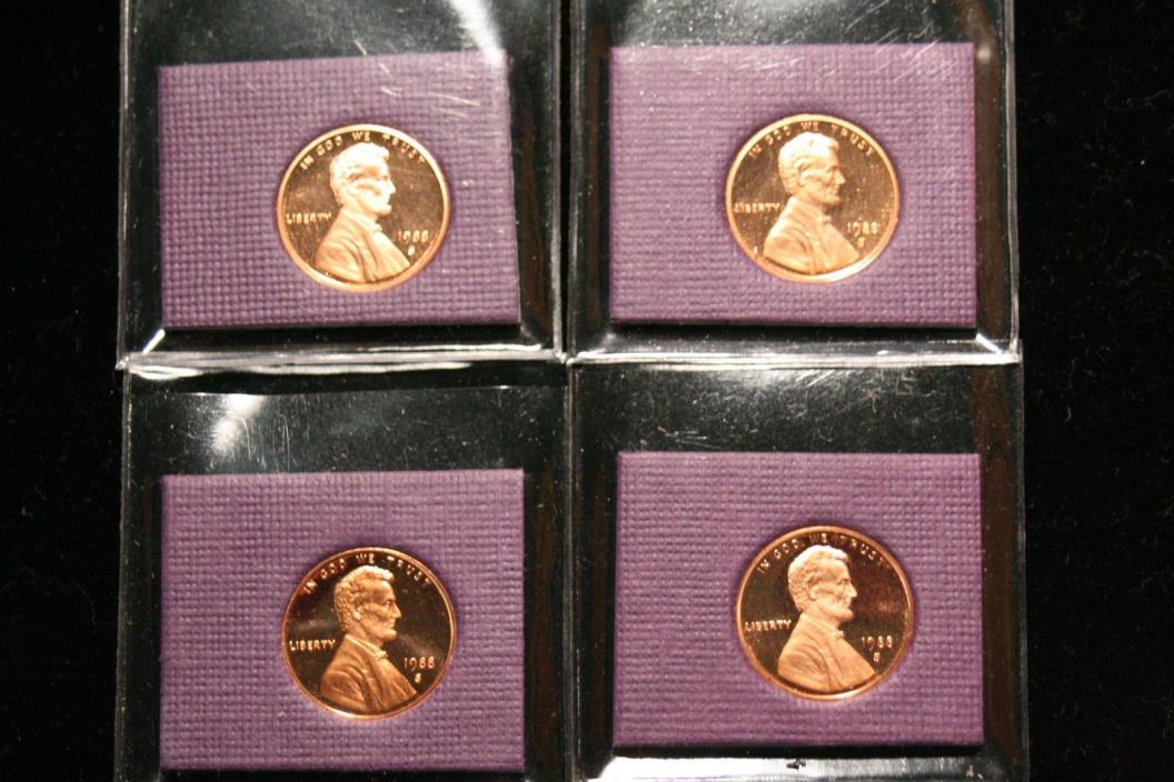1988 S 1C Proof Lincoln Cent **Free Shipping**