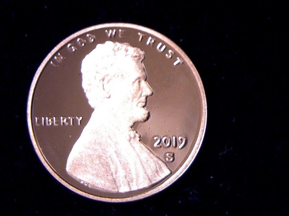 2019 PROOF LINCOLN SHIELD CENT PENNY *FREE SHIPPING*