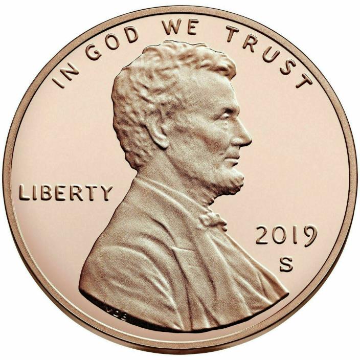 2019-S Proof Lincoln Shield Cent  Deep Cameo Proof Coin