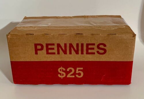 2019-D Uncirculated Penny Cent 50 Rolls Bank Box LAST ONE!!!