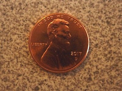 2017 D (Denver) Lincoln Cent One Penny Lincoln Shield