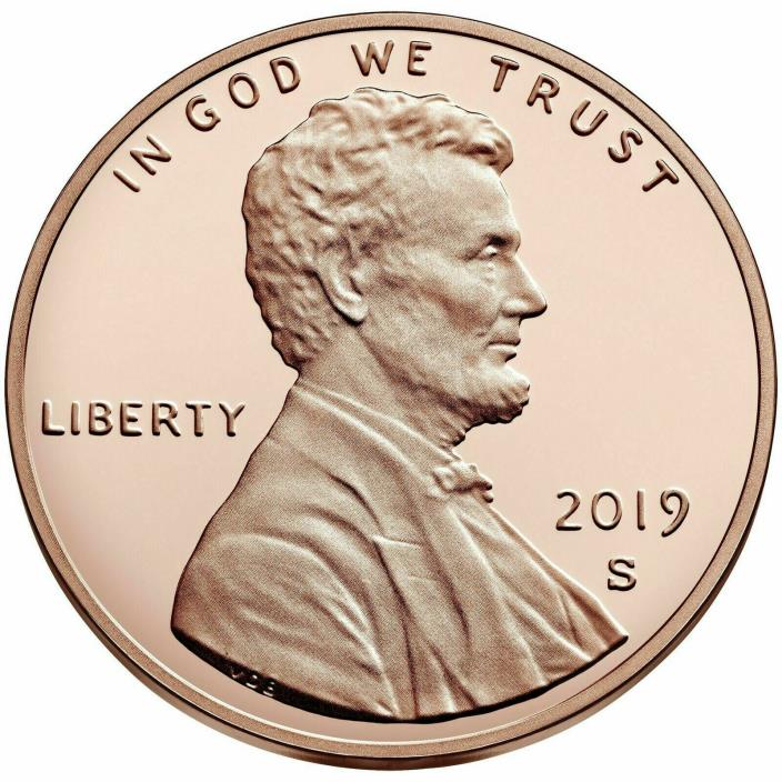 2019-S Proof Lincoln Cent  Deep Cameo Proof  FROM THE SILVER PROOF SET PRESALE