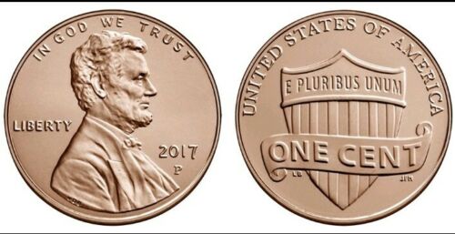 2017 P Lincoln Shield Cent • brilliant uncirculated Gem Cent Full of Luster
