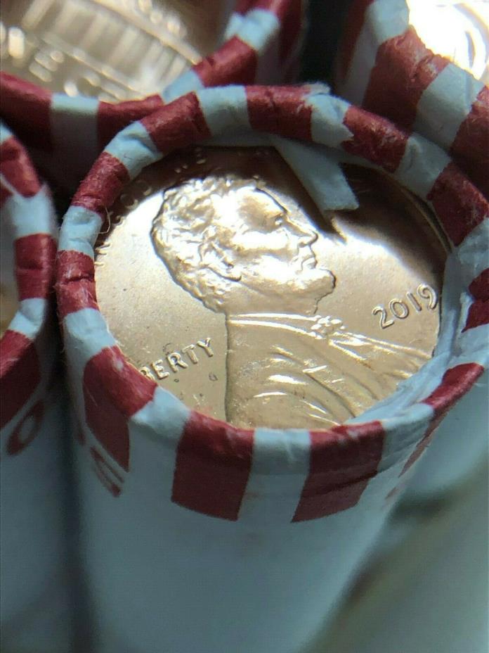 2019 P Lincoln Shield Cent Pennies - OBW - 20 Rolls