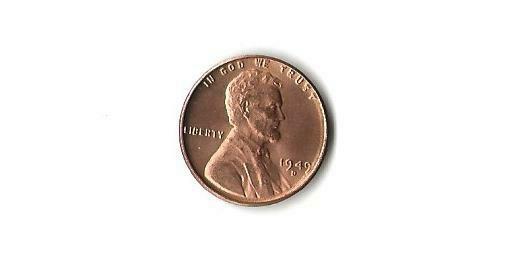 1949-D Lincoln Cent  Brilliant Uncirculated      *Free Shipping*