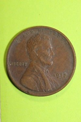 1917 D Lincoln Wheat Cent Penny Exact Coin Pictured Flat Rate Shipping OCE452