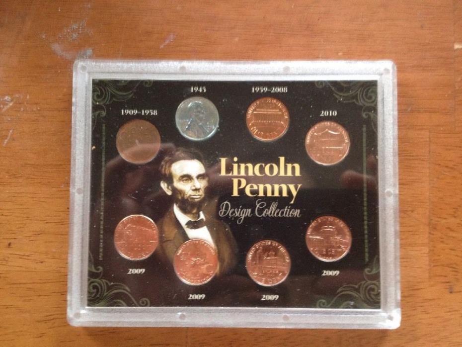 COMPLETE LINCOLN PENNY DESIGN COLLECTION 1909-2009. Jw