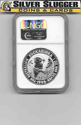 1993 Australia Kookaburra 1 oz silver coin NGC MS 69!