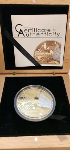 2015 Shades Of Nature Butterfly $5 Proof Round