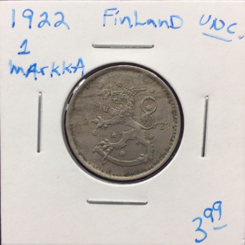 1922 Finland 1 MARKKA