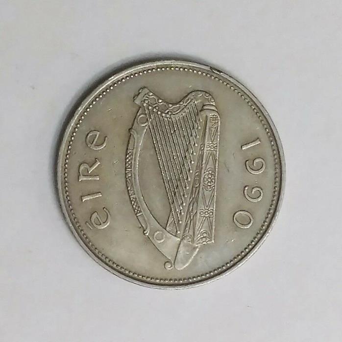 1990 1 Punt Ireland, KM# 27