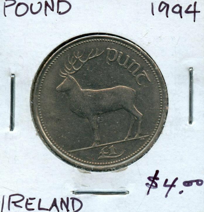 1994 IRELAND 1 POUND COIN FA154