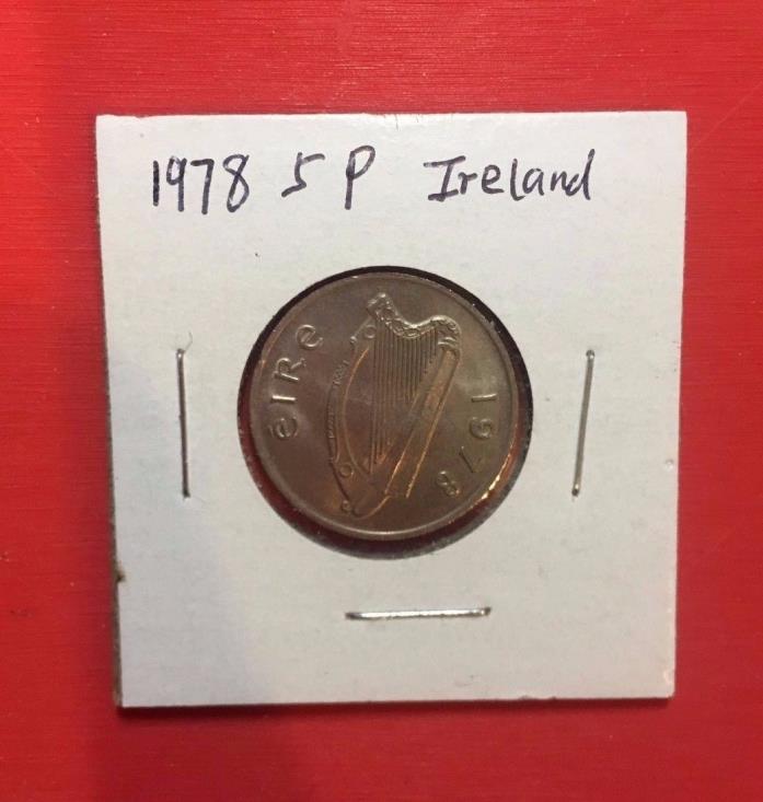 1978  Ireland 5p coin