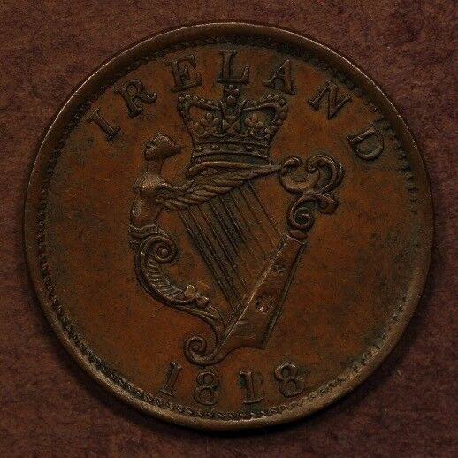 Ireland Penny Token 1818/88 TB-1915 EF