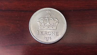 Norway 1976, 1 Krone