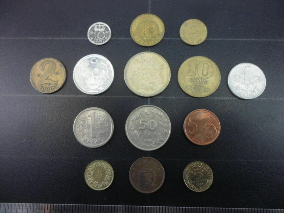 14 Coins from Europe