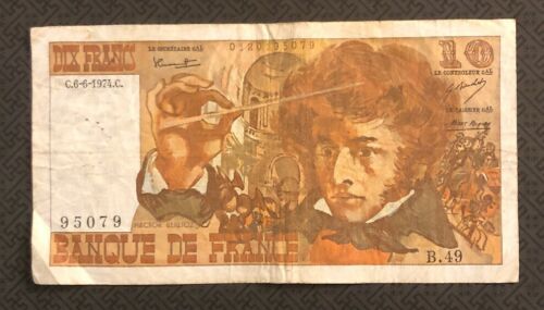 FRANCE 10 Francs, 1978, P-150, World Currency