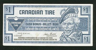 Canadian Tire Money 1998  $ 1  one dollar note  9904806036