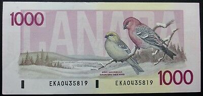 CANADA - 1000 DOLLARS 1988 BIRD SERIES - BC-61a -- AU