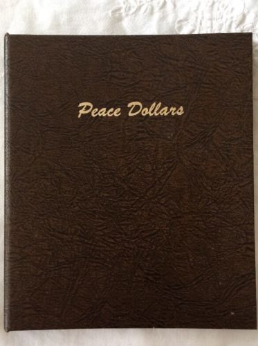 1921 - 1935 US Peace Dollars Coin Album DANSCO #7175 Archival Quality NEW Unused
