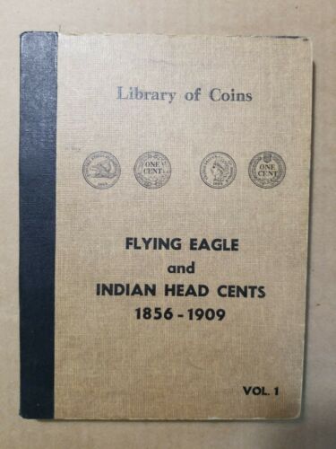 Library of Coins Folder Vol 1 Flying Eagle Small and Indian Head Cents