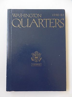 Harris Washington Quarters 1932-1953 Album 8 Catalog 275 No Coins