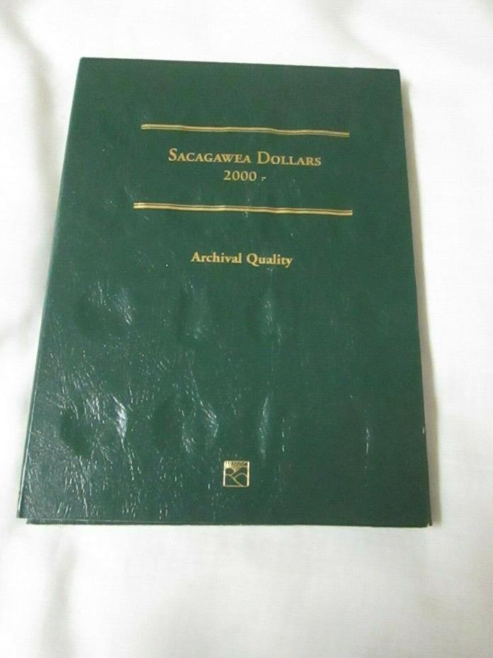 Lot of 2 Sacagawea Dollar Folder - NEW - Littleton Archival Quality 2000-