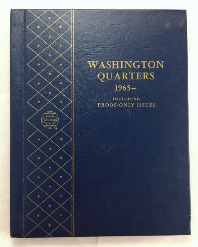 Whitman 1965- Washington Quarters Including Proof-Only Issues Album #9588