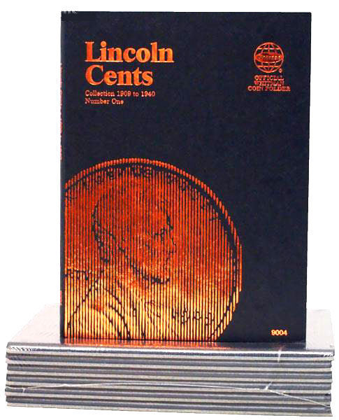 New Whitman Album LINCOLN WHEAT PENNY #1 CENT 1909 TO 1940 Coin Folder Book#9004