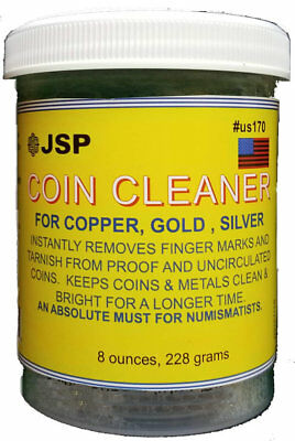 JSP Coin Cleaner 8 ounces