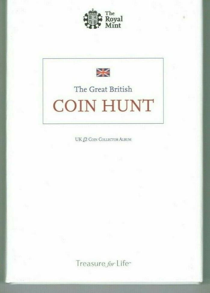 Royal Mint Great British Coin Hunt £2 Pound Coin Album - No Coins
