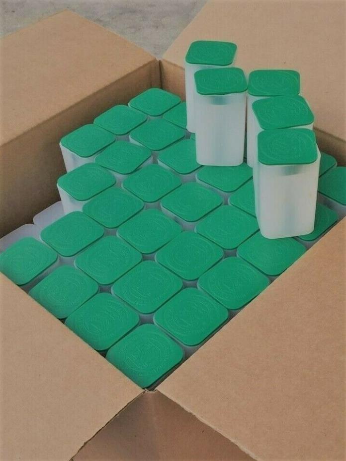 12 US MINT SILVER EAGLE TUBES GREEN * Lightly Used*