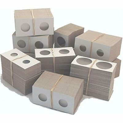 Coin Flip Mega Assortment - 1,000 Cardboard 2x2 Holders 7 Sizes 200 Cent, 100