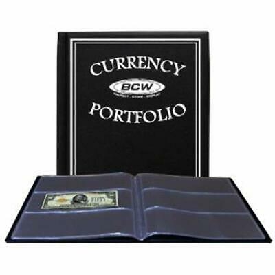 - Currency Portfolio (Dollar Bill Combo Storage Album) And Coin Collecting Size