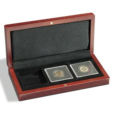 Lighthouse Volterra Mahogany Style Case for “3 - 2x2” Coins- Free 2 Day Shipping
