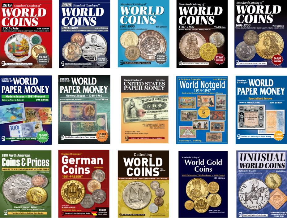 2019. Standard catalogues of World Coins 1601-Date & World Paper money