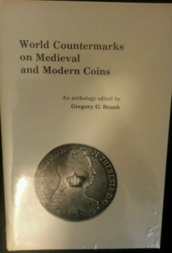 World countermarks on medieval & modern coins BRUNK new sealed shrinkwrap