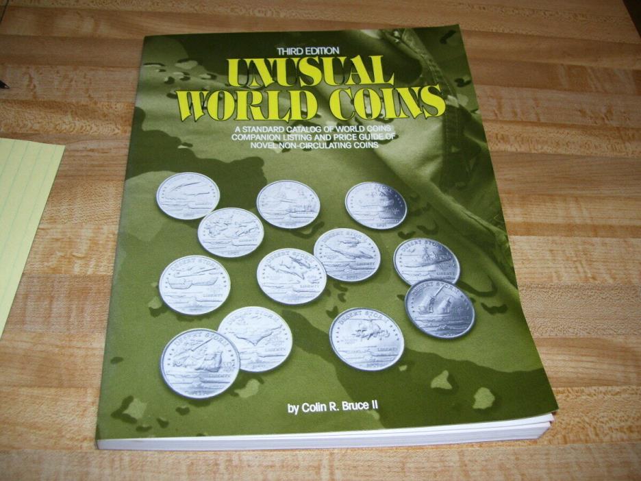 Unusual World Coins 3rd Edition Reference Book by Colin Bruce