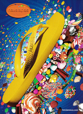 Havaianas print ad 2007 flip-flops, candy